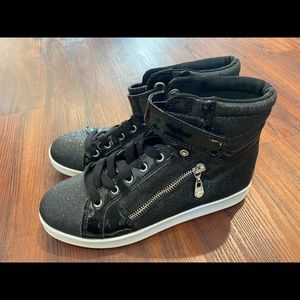Sparkly black Guess sneakers size 7 women